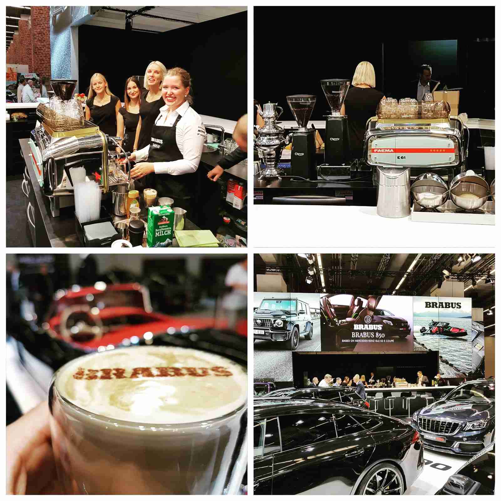 iaa messe frankfurt mobile kaffee bar
